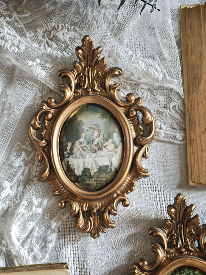 CADRE MÉDAILLON ROCOCO