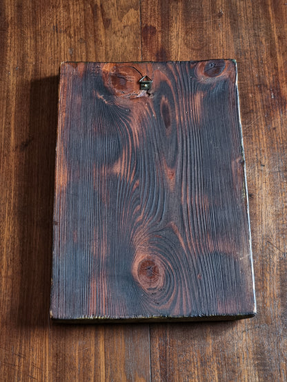 LA JOCONDE, REPRODUCTION SUR BOIS