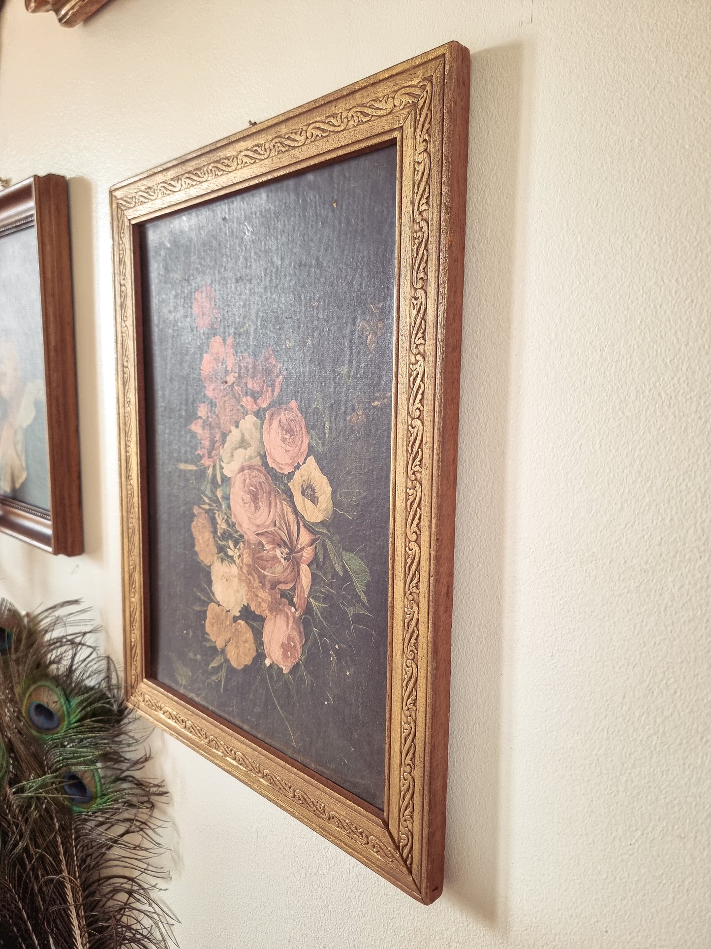 CHROMOLITHOGRAPHIE FLORALE