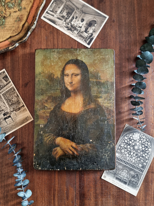 LA JOCONDE, REPRODUCTION SUR BOIS