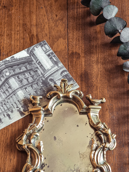 MIROIR À MAIN EN BRONZE