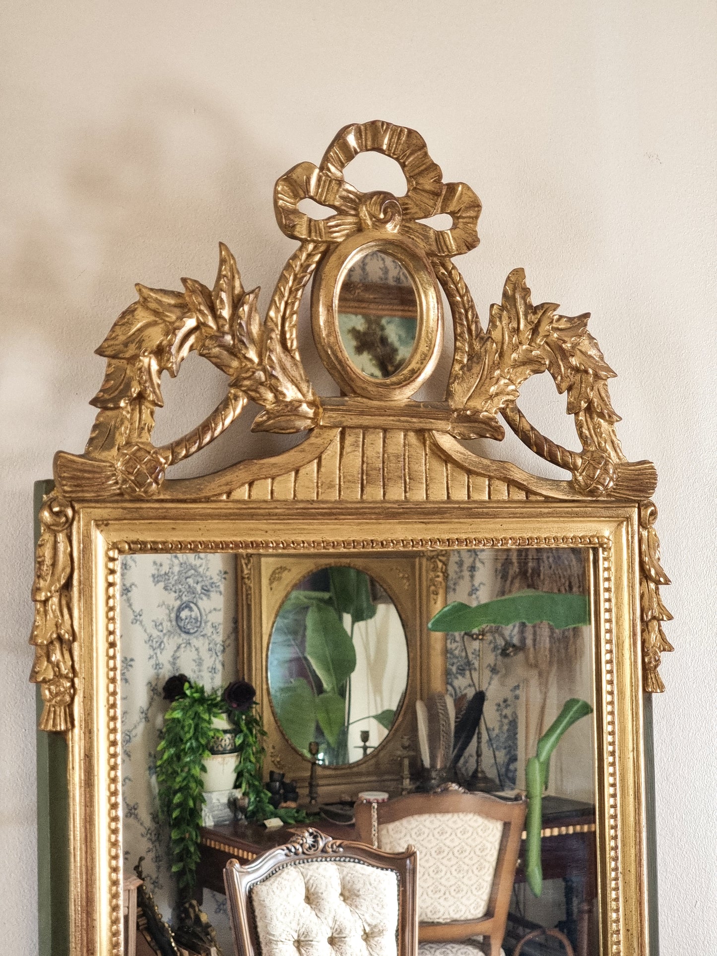 LE LOUIS XVI - MIROIR À FRONTON