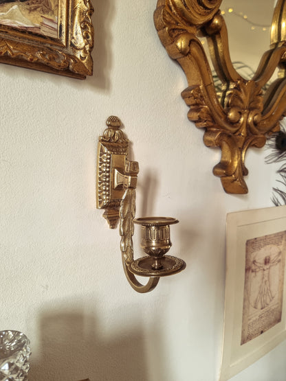 PAIRE DE BOUGEOIRS MURAUX