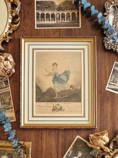 GRAVURE ENCADRÉE