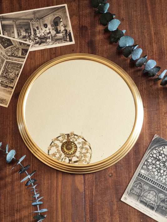 PLATEAU MIROIR ROND