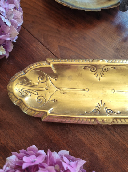 PLUMIER EN BRONZE